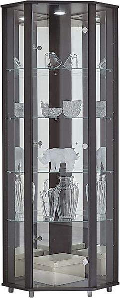 fif möbel Eckvitrine TRIO Höhe ca. 172 cm, ink. Beleuchtung Eckvitrine/Glas günstig online kaufen