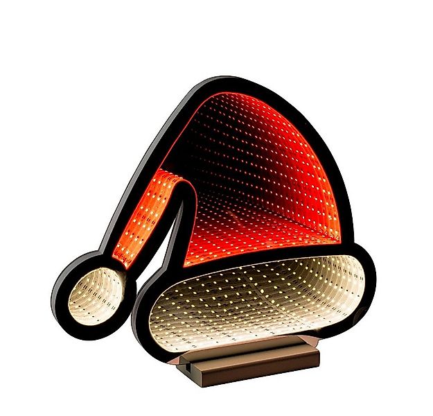 Star-Max LED Fensterbild LED-Weihnachtsmütze mit Infinity Effekt 62 SMD LED günstig online kaufen