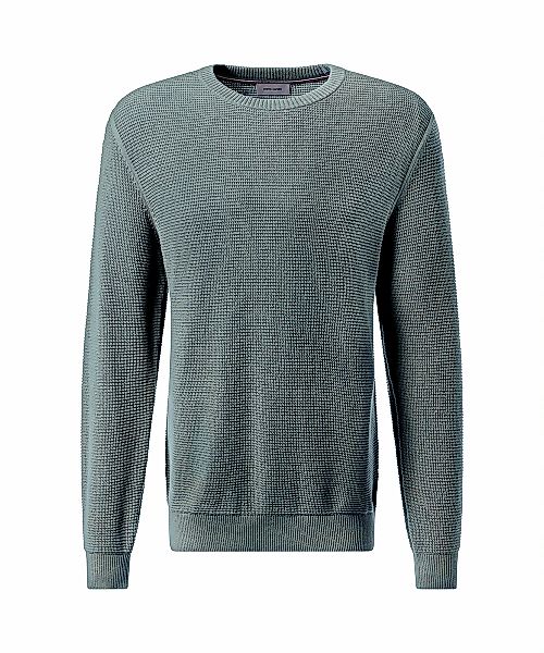 Pierre Cardin Rundhalspullover, mit Struktur günstig online kaufen