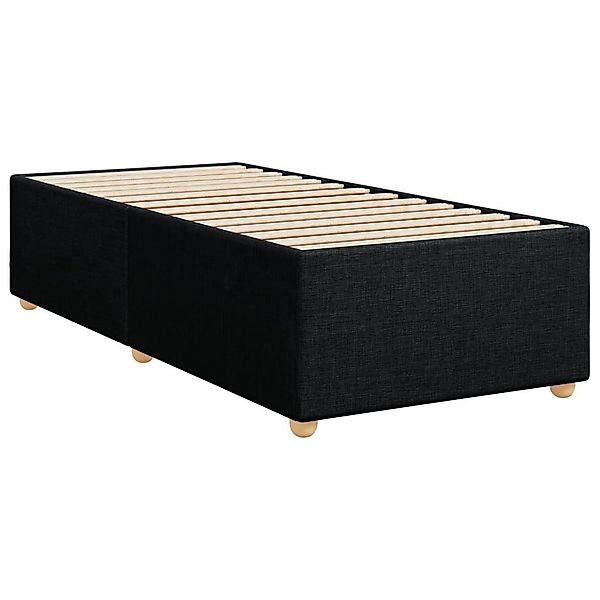 vidaXL Bett Bettgestell ohne Matratze Schwarz günstig online kaufen