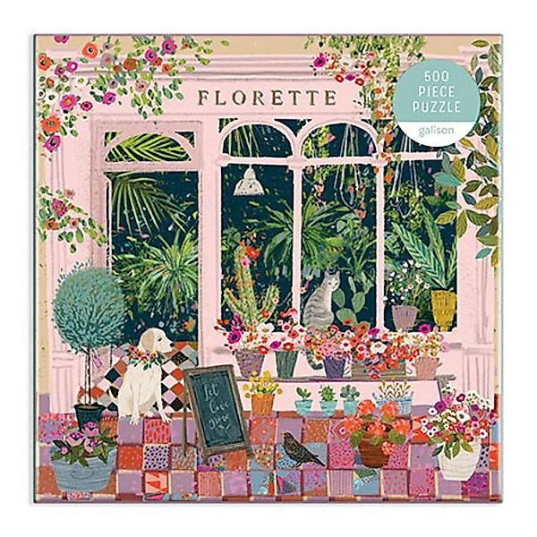 Chronicle Books Puzzle Chill out: Blumenladen, günstig online kaufen