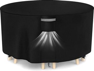 LuxusKollektion Gartenmöbel-Schutzhülle Abdeckung Gartenmöbel Rund Ø230x100 günstig online kaufen