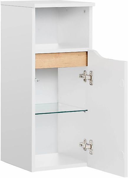 Saphir Unterschrank "Quickset Badschrank mit 1 Tür, 1 offenes Fach, 30 cm b günstig online kaufen