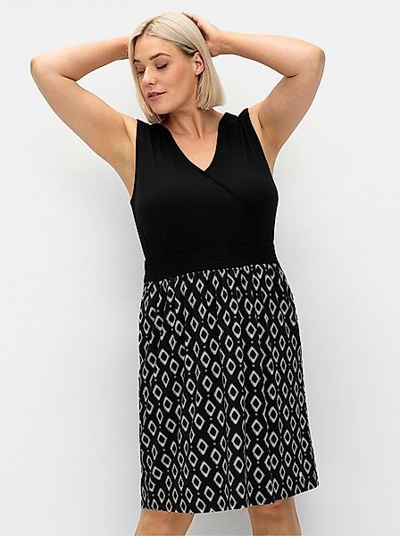 Sheego Etuikleid Jerseykleid Ärmellos günstig online kaufen