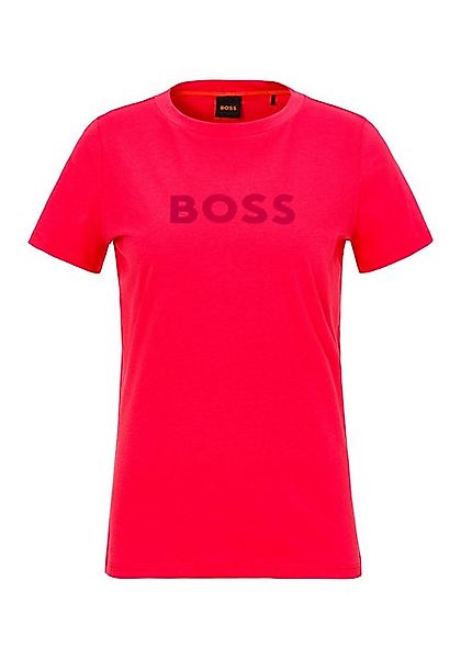 BOSS ORANGE T-Shirt "Elogo Premium Damenmode", mit BOSS-Schriftzug günstig online kaufen
