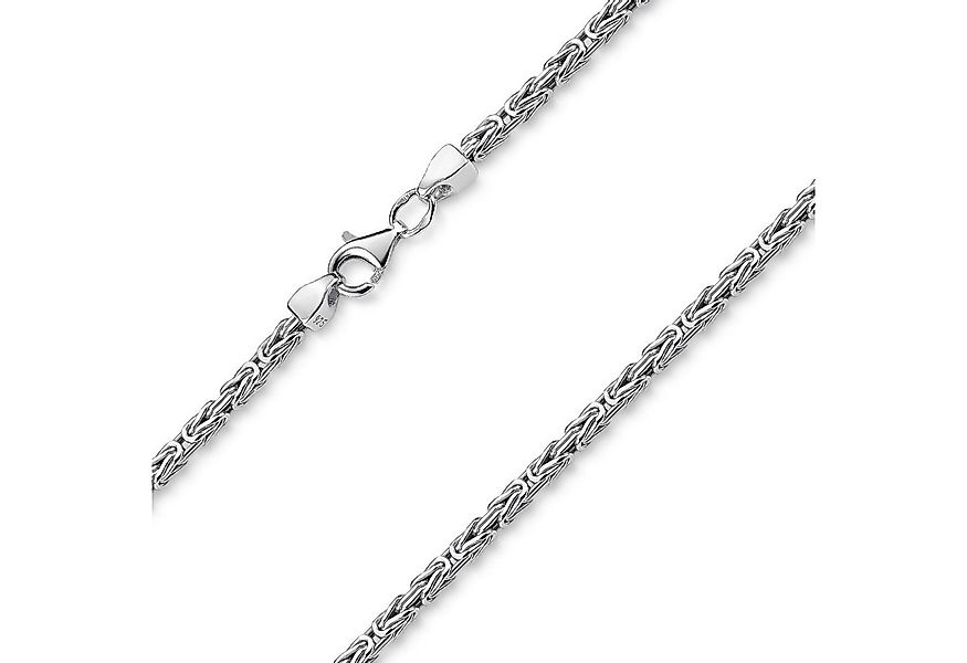Materia Königskette Herren Halskette 2,5mm K29, 925 Sterling Silber massiv, günstig online kaufen