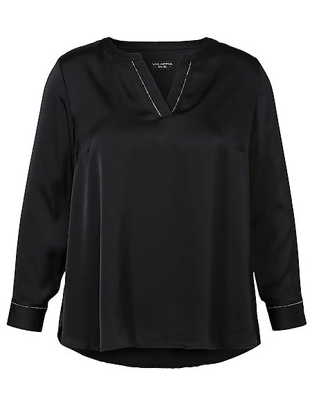 VIA APPIA Langarmbluse Bluse V-Ausschnitt 1/1 Arm günstig online kaufen