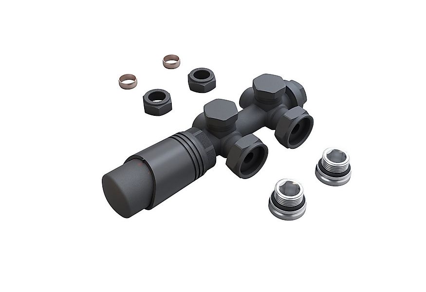 ELEGANT Heizkörperthermostat Multiblock Set für Heizkörper 50mm G 1/2", mit günstig online kaufen