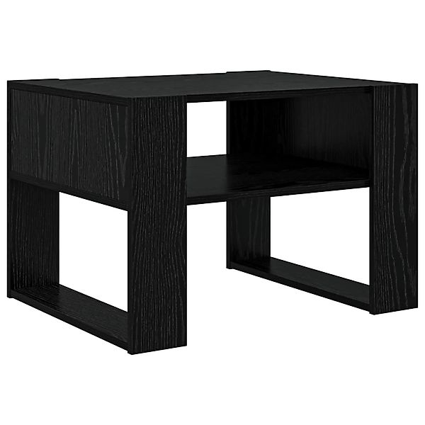 vidaXL Couchtisch Schwarz Eichen-Optik 66 x 53 x 45 cm Holzwerkstoff 800010 günstig online kaufen