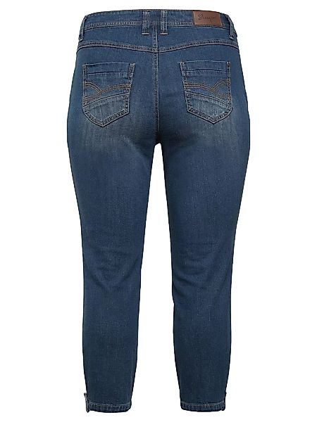 Sheego Stretch-Jeans "Große Größen", in 7/8-Länge mit Destroyed-Effekten günstig online kaufen