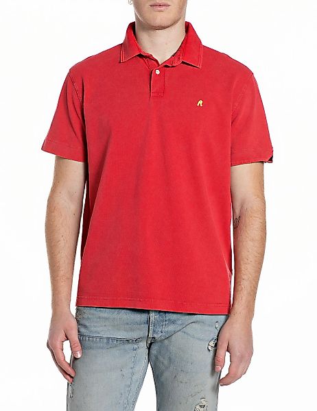 Replay Poloshirt aus Baumwollpiqué, Regular Fit günstig online kaufen