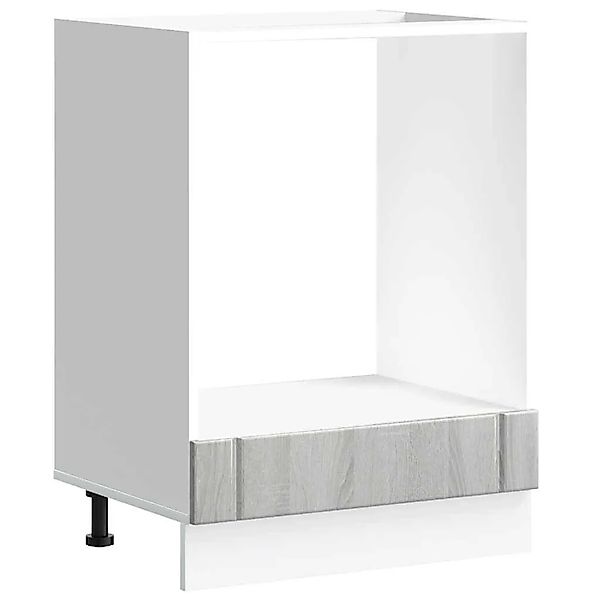 vidaXL Herdumbauschrank Lucca Grau Sonoma Holzwerkstoff 853763 günstig online kaufen