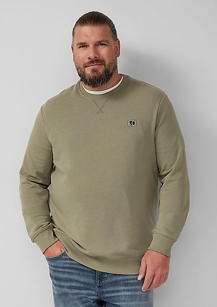 s.Oliver Sweatshirt Sweatshirt aus Baumwollmix mit günstig online kaufen
