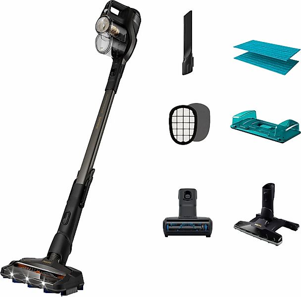 Philips Nass-Trocken-Akkusauger "XC8347/01 SpeedPro Max Aqua Plus" mit 80 M günstig online kaufen