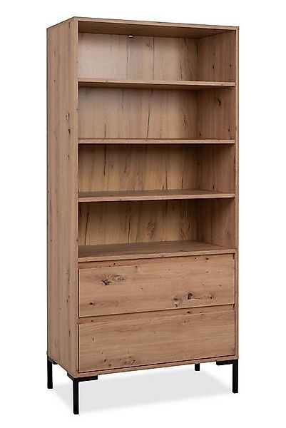 freiraum Regal Korsika, BxHxT: 77,5x165x40 cm, in Dekor Artisan Oak günstig online kaufen