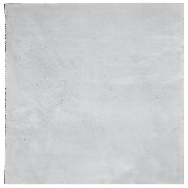 vidaXL Teppich HUARTE Kurzflor Weich und Waschbar Grau 240x240 cm 375082 günstig online kaufen