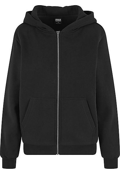 URBAN CLASSICS Sweatjacke Urban Classics Ladies Fluffy Zip Cardigan günstig online kaufen