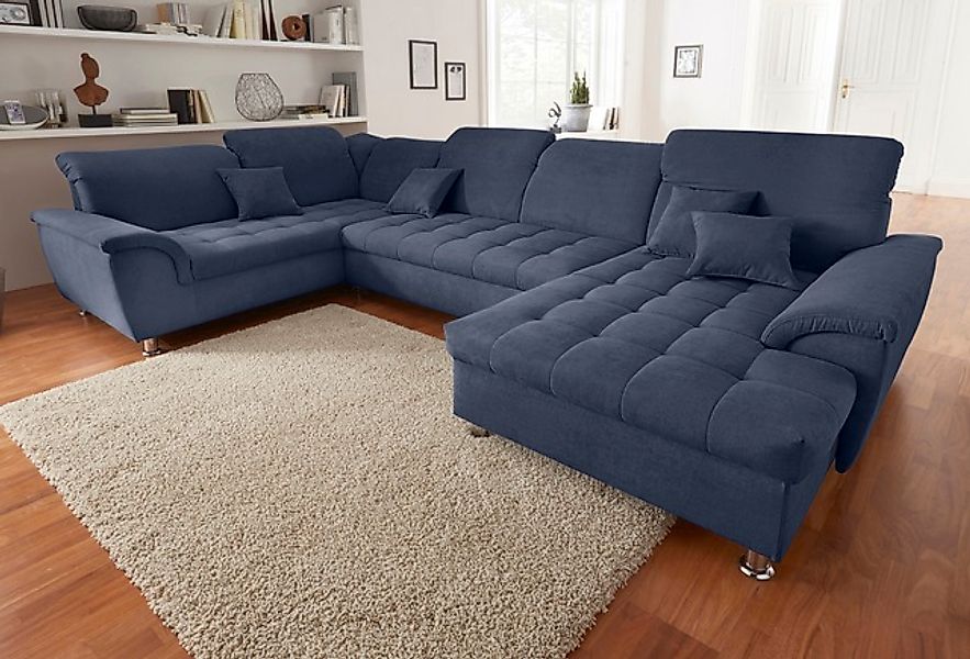 DOMO collection Wohnlandschaft »Franzi optional mit Bettfunktion, Bettkaste günstig online kaufen