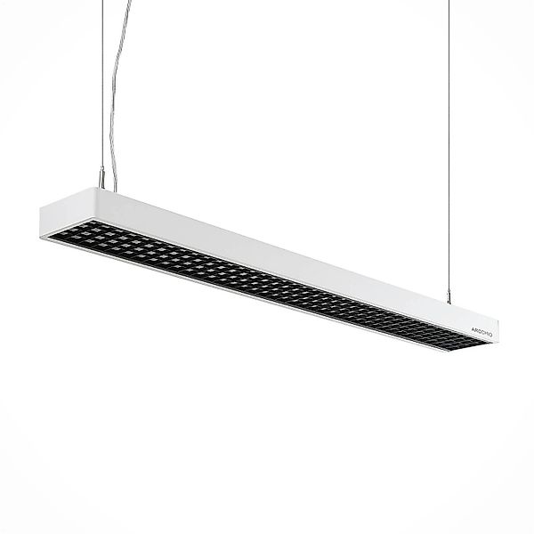 Arcchio LED Büroleuchte Susi 9968051 Modern in Weiß aus Aluminium 2-flammig günstig online kaufen