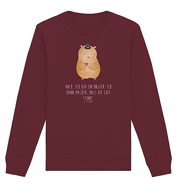 Mr. & Mrs. Panda Longpullover Größe XXL Hamster Hut - Burgundy - Geschenk, günstig online kaufen