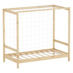 ML-DESIGN Spielbett Fußballtor Einzelbett für Kinder günstig online kaufen