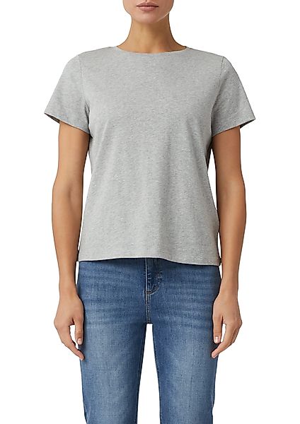 comma casual identity T-Shirt mit Rundhalsausschnitt, günstig online kaufen