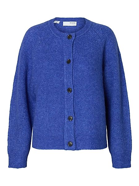 SELECTED FEMME Strickpullover Strickjacke Relaxed Fit günstig online kaufen