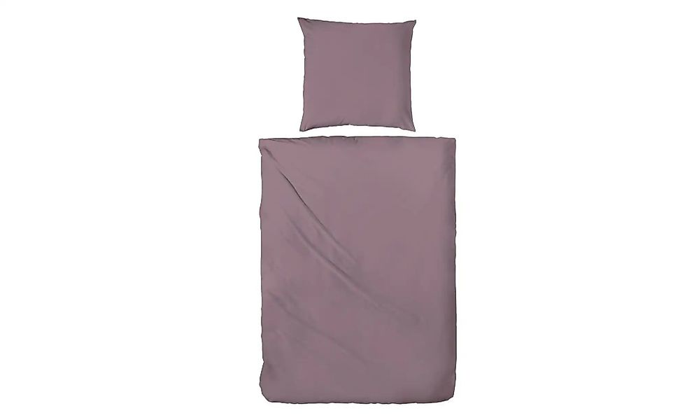 Flanell Bettwäsche-Set   ¦ lila/violett ¦ Maße (cm): B: 135 H: 1 Bettwaren günstig online kaufen