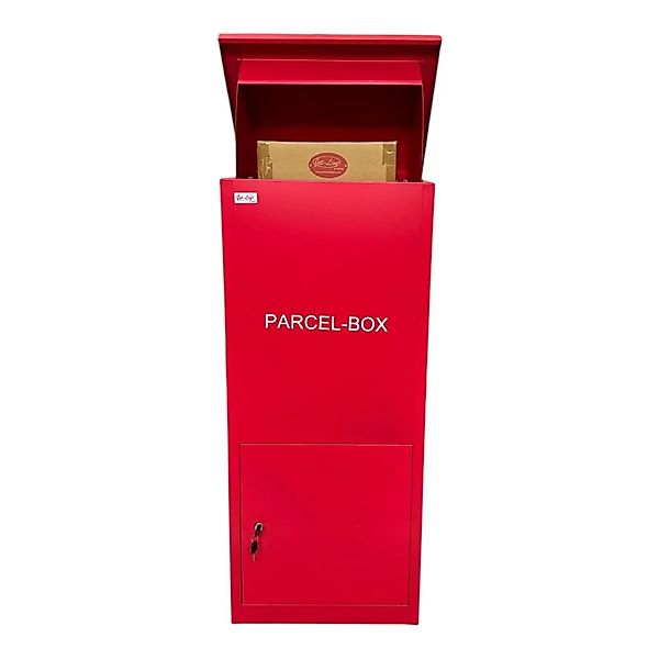 Jet-Line Paketbox in Rot Paketablage aus Metall 99,5 x 35 x 45,5 cm günstig online kaufen