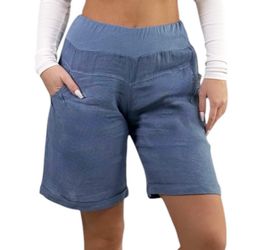 Mississhop Leinenhose 100 % Leinen Leinenshorts günstig online kaufen