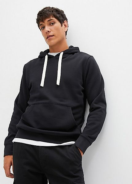 bonprix Hoodie Regular Fit, mit Kängurutasche, weich angeraute Innenseite günstig online kaufen