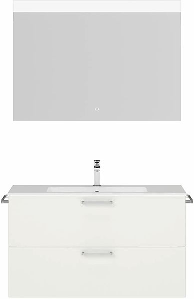nobilia Badmöbel-Set "Tolvina", (2 St., vormontiert, mit Soft-Close), inkl. günstig online kaufen