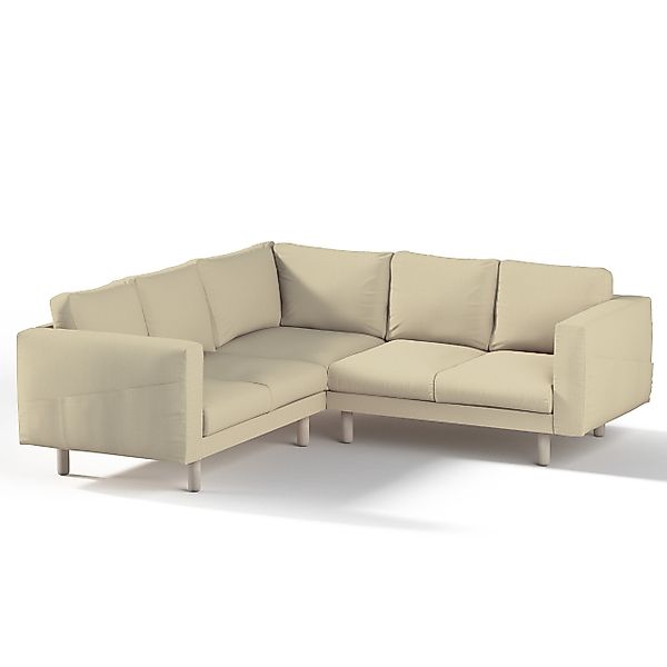 Bezug für Norsborg 4-Sitzer Ecksofa, vanille, Norsborg 4-Sitzer Ecksofabezu günstig online kaufen