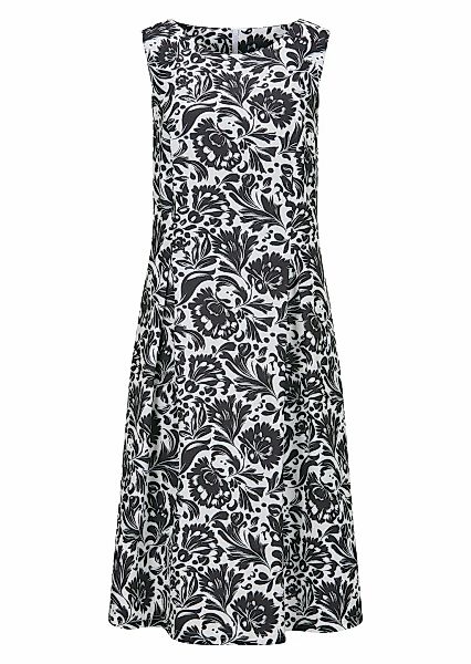 GOLDNER Sommerkleid "Elegantes Jerseykleid mit Faltenrock" Eingrifftaschen günstig online kaufen