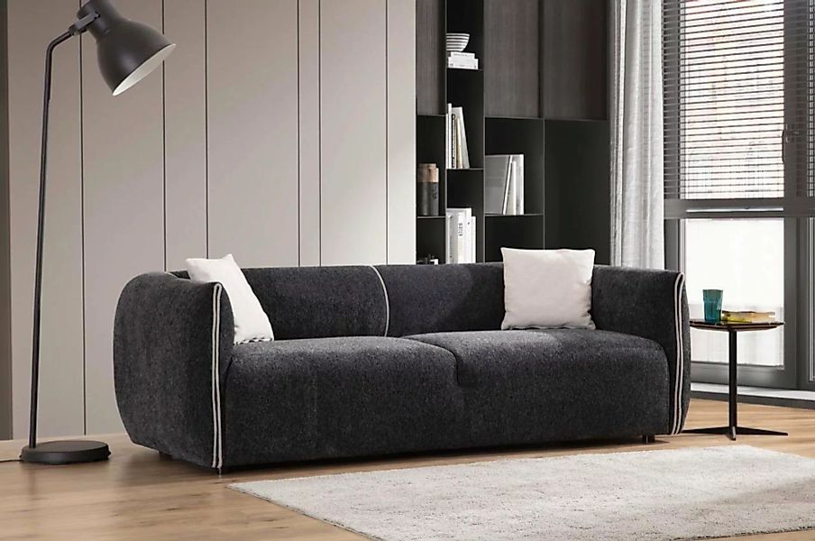 JVmoebel 3-Sitzer Sofa 3 Sitzer Luxus Wohnzimmer Möbel Stoff Couchen Dreisi günstig online kaufen