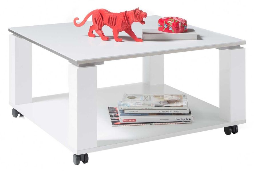 Stolkom Couchtisch "Romy" weiß Glanz, Tisch in 3 Ausführungen günstig online kaufen