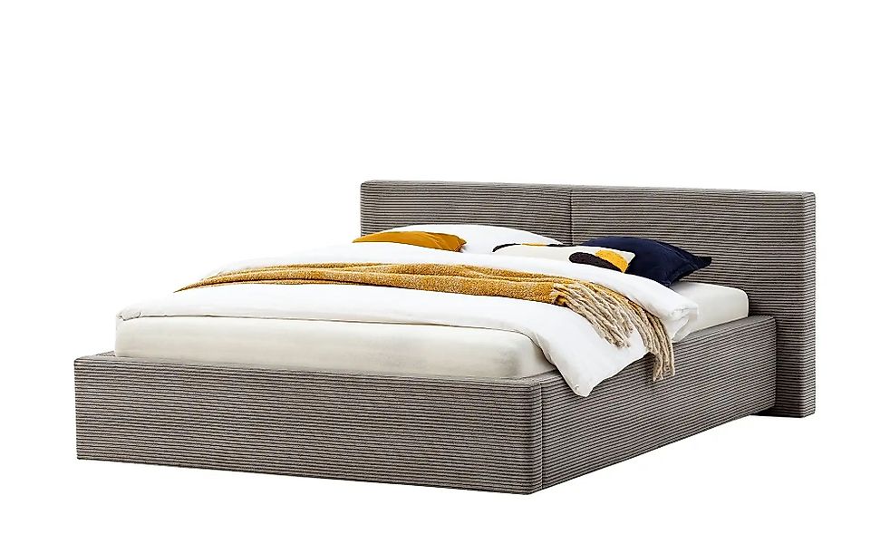 Polsterbett  Colville ¦ grau ¦ Maße (cm): B: 178 H: 82 Betten > Polsterbett günstig online kaufen