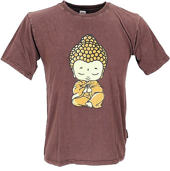 Guru-Shop T-Shirt Tibet & Buddhist Art T-Shirt, Little Buddha.. alternative günstig online kaufen