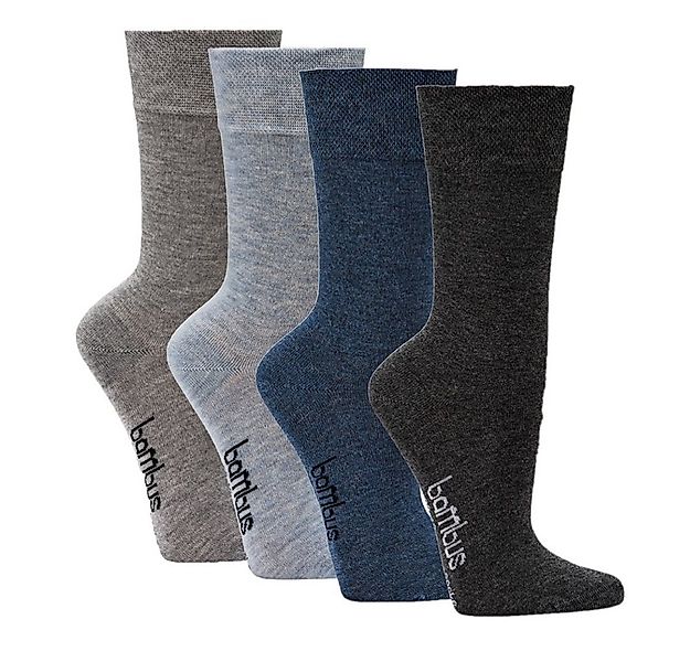 Wowerat Gesundheitssocken 3 Paar Melange Bambus Wellness-Socken, normallang günstig online kaufen
