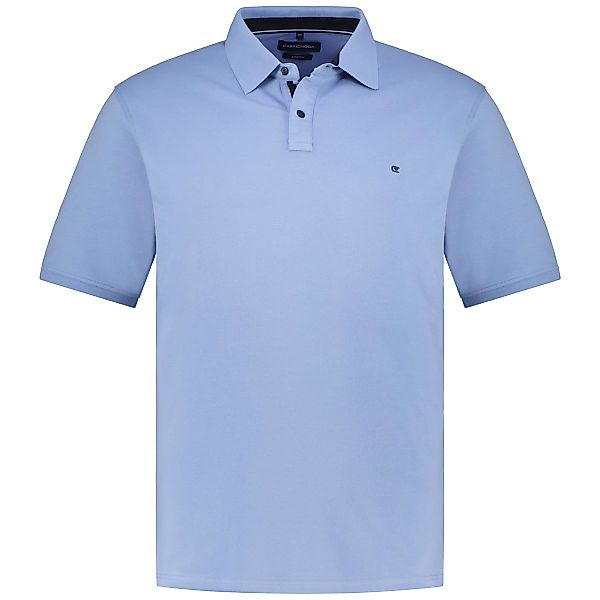 CASA MODA Poloshirt mit Elasthan Farbe mittelblau Größe: 4XL günstig online kaufen