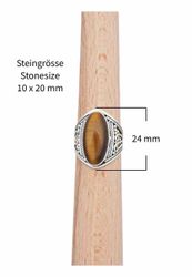 mantraroma Silberring DAHAB oval groß aus günstig online kaufen
