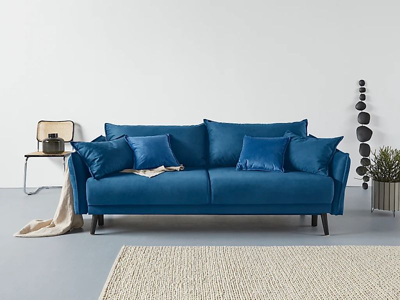 COLLECTION AB Schlafsofa "Asra" incl. Bettfunktion und Bettkasten, Seitenta günstig online kaufen