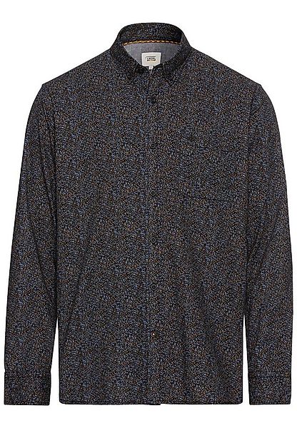 camel active Langarmhemd Langarmhemd mit Minimal-Print günstig online kaufen
