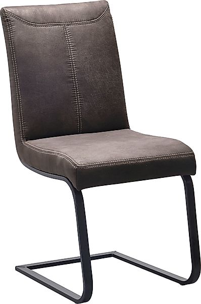 K+W Komfort & Wohnen Freischwinger »Floyd« () Kontrastnaht, Freischwingerge günstig online kaufen