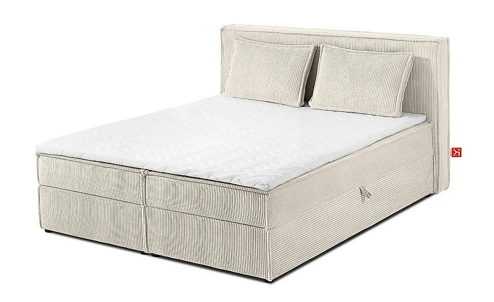 KONSIMO Boxbett   ¦ creme ¦ Maße (cm): B: 145 H: 95 Betten > Polsterbetten günstig online kaufen