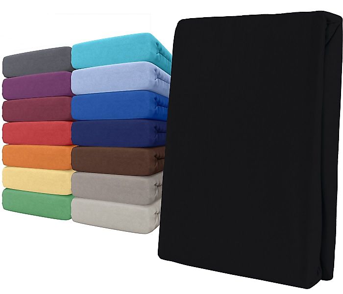 Leonado Vicenti Spannbettlaken Baumwolle Bettlaken auch für Boxspringbetten günstig online kaufen