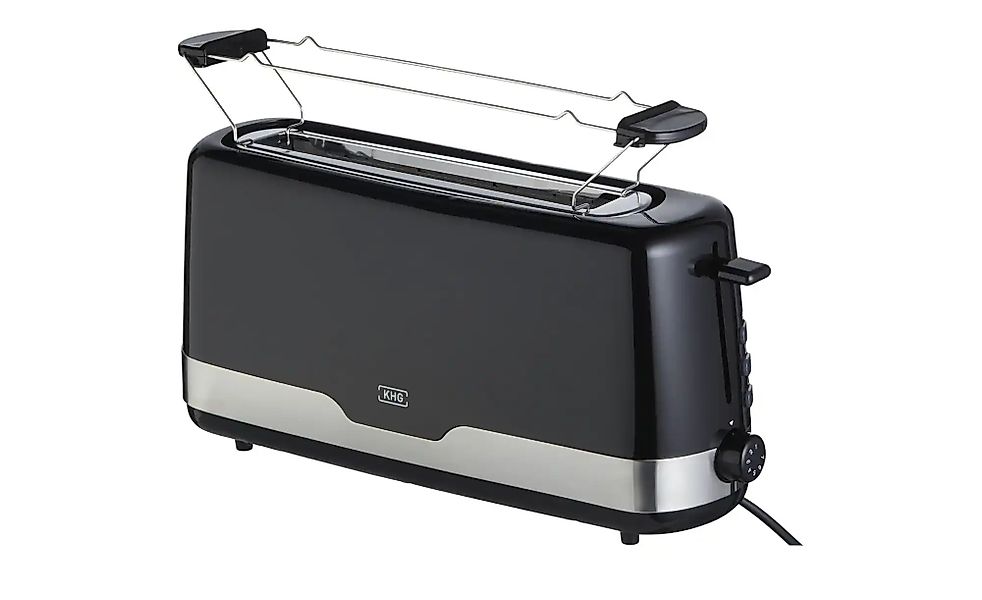 KHG Toaster  TO-857LS SE2 ¦ schwarz ¦ Edelstahl,Kunststoff,Metall lackiert günstig online kaufen