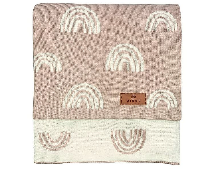 Babydecke DIKOS® Babydecke Baumwolle – Regenbögen – 100 % Bio Baumwolle, DI günstig online kaufen