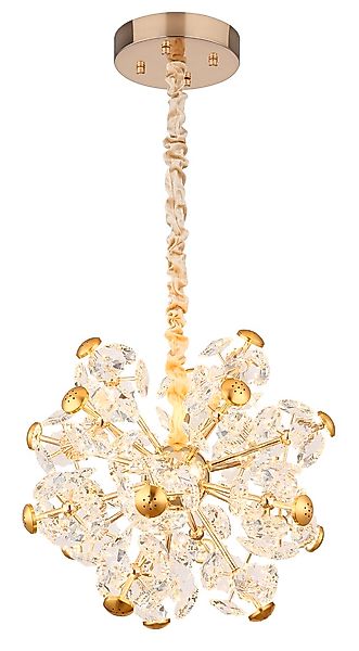 GLOBO LIGHTING Hängeleuchte »FLORIELLA« LED-Modul 1 Stk. Warmweiß Hängelamp günstig online kaufen