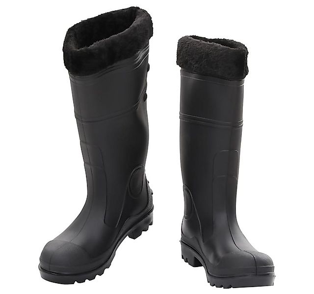vidaXL Gummistiefel Regenstiefel mit Herausnehmbarem Innenfutter Schwarz Gr günstig online kaufen